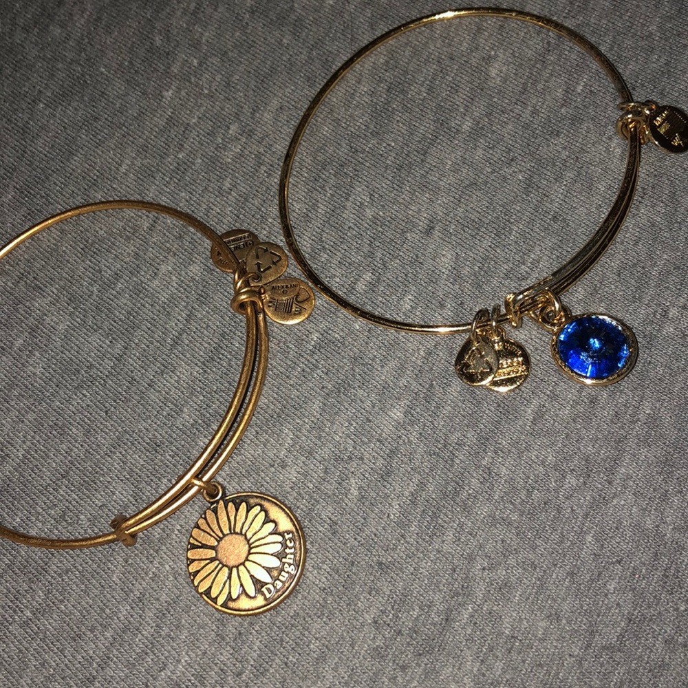 2 authentic Alex & Ani bracelets